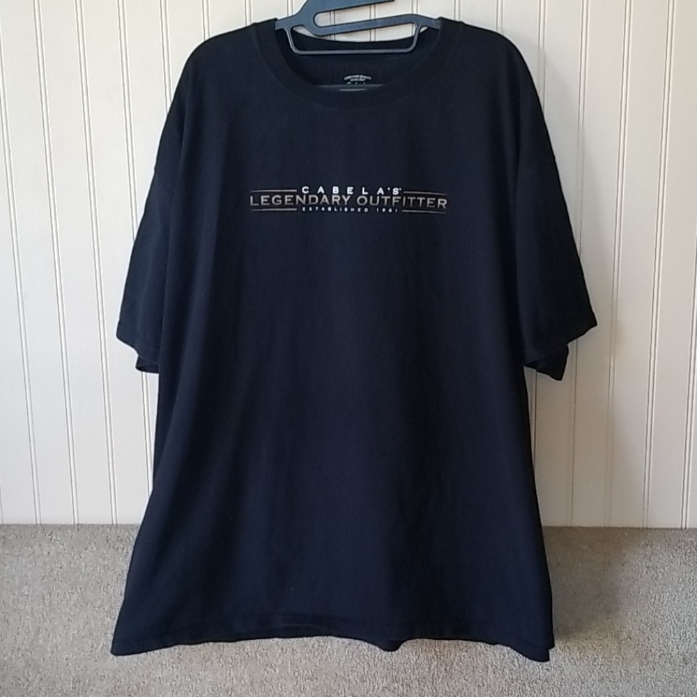 Mens Cabella's teeshirt black size XL